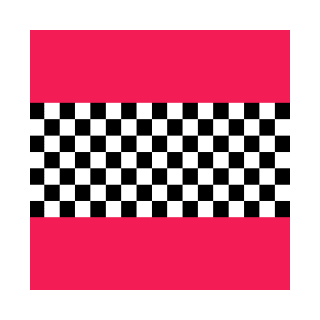 Checkerboard and pink by LemonBox