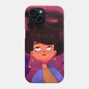 Hair in the air Phone Case