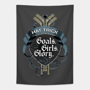 Hat Trick (Goals Girls Glory) Tapestry