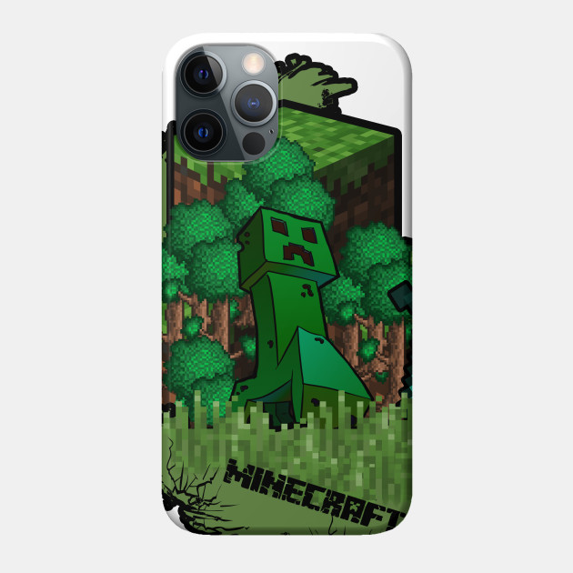 Love minecraft - Minecraft - Phone Case