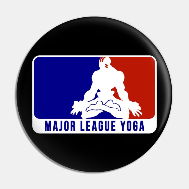 Major League Yoga Pin by CCDesign