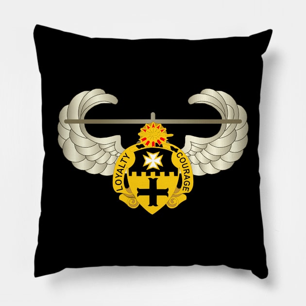 5th Cavalry DUI w Air Assault Badge wo Txt Pillow by twix123844