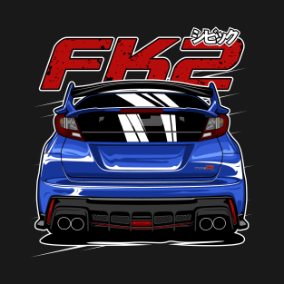 Blue Civic FK2 Type R T-Shirt