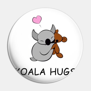 Koala Hugs Pin