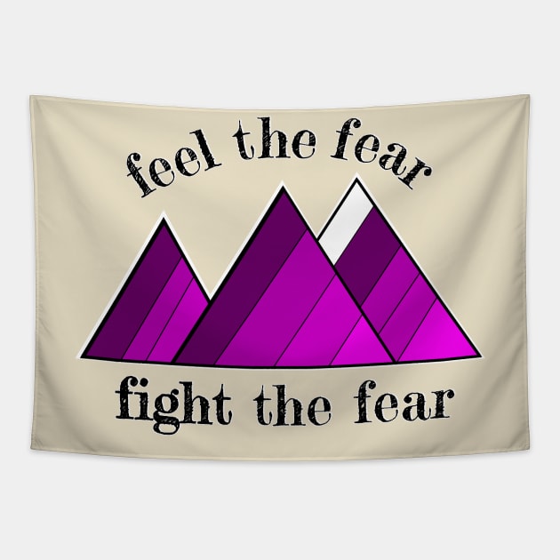 Fight the fear Tapestry by justNickoli