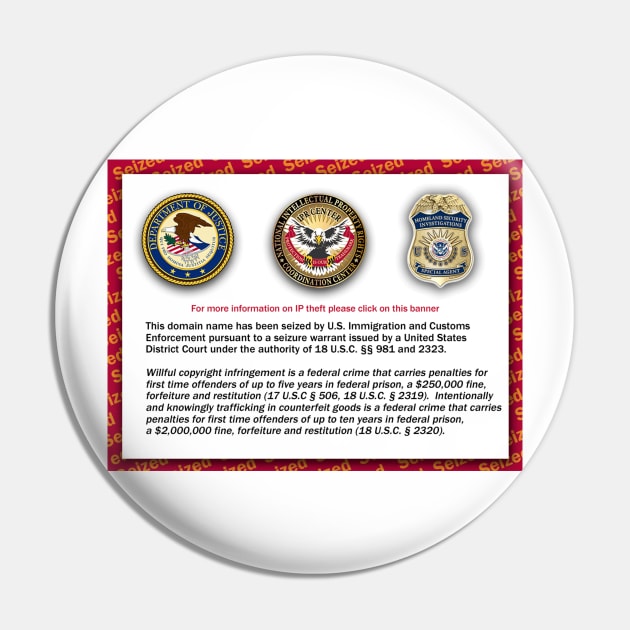 Domain seized by the US Department of Justice Pin by suranyami