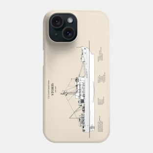 Storis wmec-38 United States Coast Guard Cutter - SBDpng Phone Case