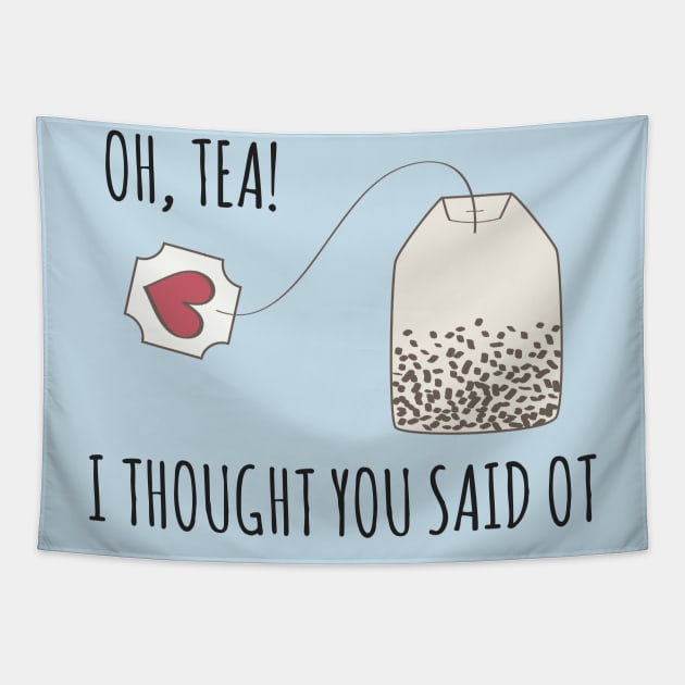 Funny Occupational Therapy Gift Tapestry by Hopscotch Shop Gifts