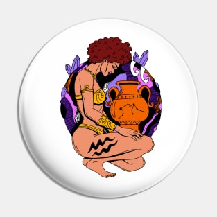 Aquarius Beauty Mulatto Edition Pin