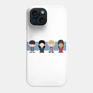 Merlin, Morgana, Arthur, Guinevere, Chibi Merlin Phone Case