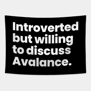 Introverted but willing to discuss Avalance - Legends of Tomorrow Tapestry