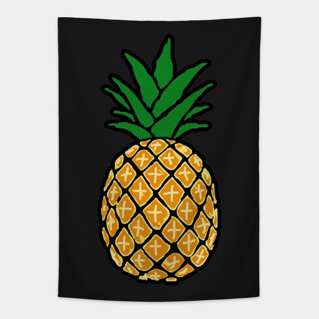 Pineapple #1 Tapestry by headrubble