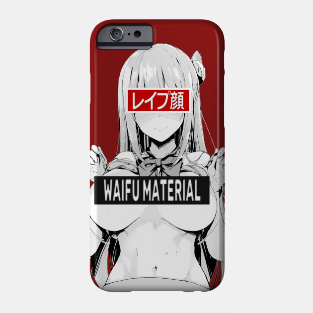 waifu material lewd ecchi ahegao busty babe anime girl waifu material hentai lewd anime hulle teepublic de waifu material lewd ecchi ahegao busty babe anime girl