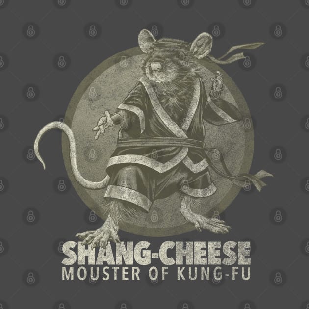 Shang-Cheese Mouster of Kung-Fu - mono by ThirteenthFloor