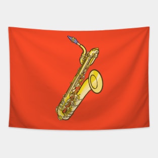 Baritone saxophone Tapestry