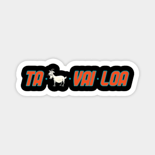 Miami Dolphins - Tua TaGoatVaiLoa Magnet