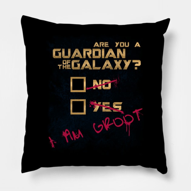 I am Groot Pillow by arashiyuka