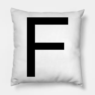 Helvetica F Pillow