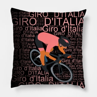 Carrera Giro Ditalia Ciclismo Italiano Pillow