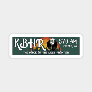 KBHR Green Bumper Sticker Magnet