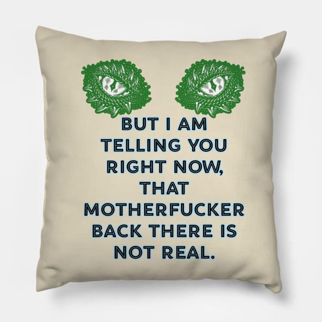 That MF is NOT real Pillow by David Hurd Designs