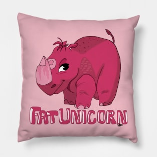 Fat Unicorn Pillow