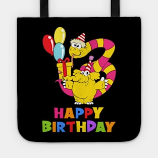 3rd Birthday Party 3 Year Old Three Years Tote