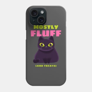 Mostly Fluff and Treats Chunky Cat Phone Case