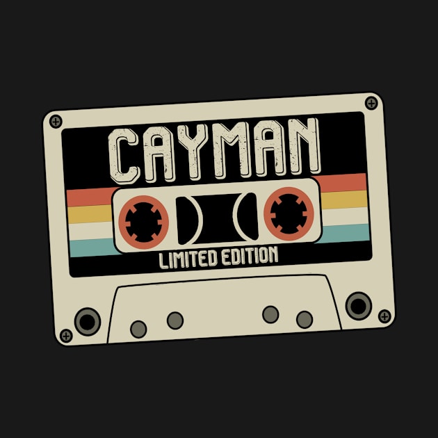 Cayman - Limited Edition - Vintage Style by Debbie Art