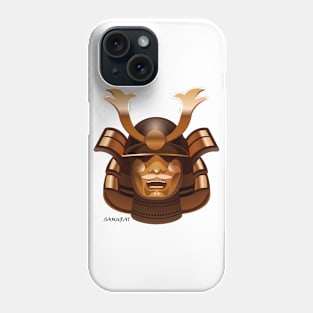 samurai helmet Phone Case