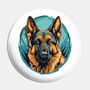 German Shepherd Pin