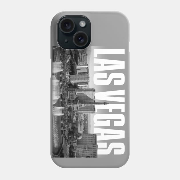 Las Vegas Cityscape Phone Case by PLAYDIGITAL2020