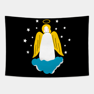 Angel on a cloud Tapestry