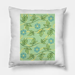 Vines and Flowers Pillow