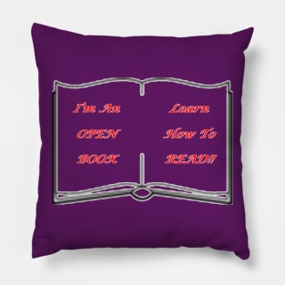 Learn To Read Pillow