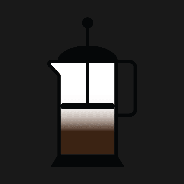 French Press for Coffee Lovers by TRNCreative