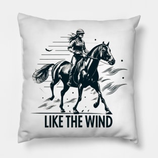 Like The Wind Horseback Riding Training Pillow