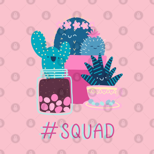 Cactus Squad by Abbilaura