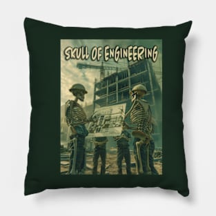 Skull of Engineering Pillow