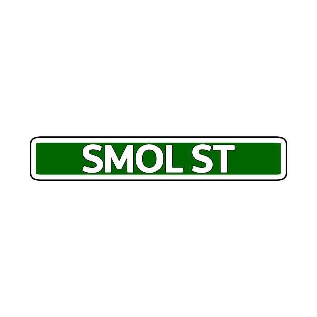 Smol St Street Sign by Mookle