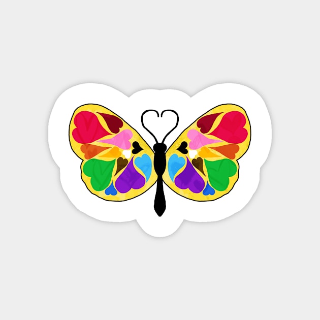 Love and Joy Magnet by Moopichino