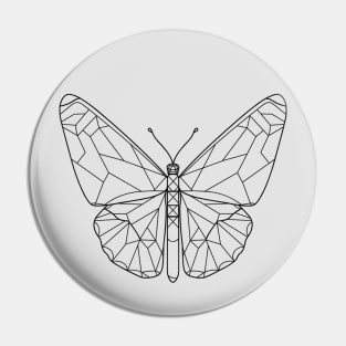 Butterfly One line art geometric style Pin