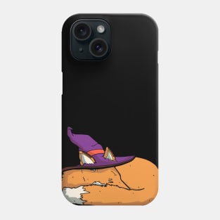 Sleeping wizard fox Phone Case