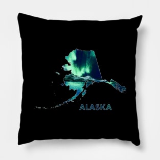 Alaska - Northern Lights Pillow