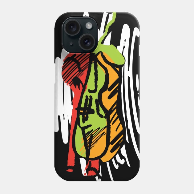 Fancy Bass Player Phone Case by jazzworldquest