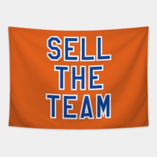 NY Sell The Team - Orange Tapestry