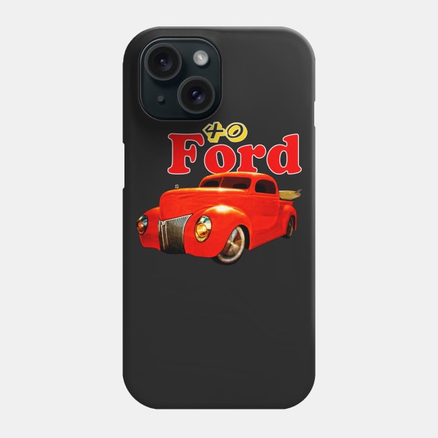 40 Ford PU Surf Tea Party Phone Case by vivachas