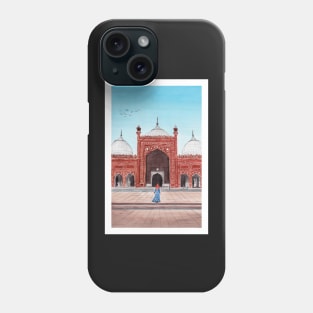 Badshahi Mosque, Pakistan Phone Case