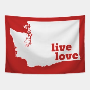 Washington - Live Love Washington Tapestry