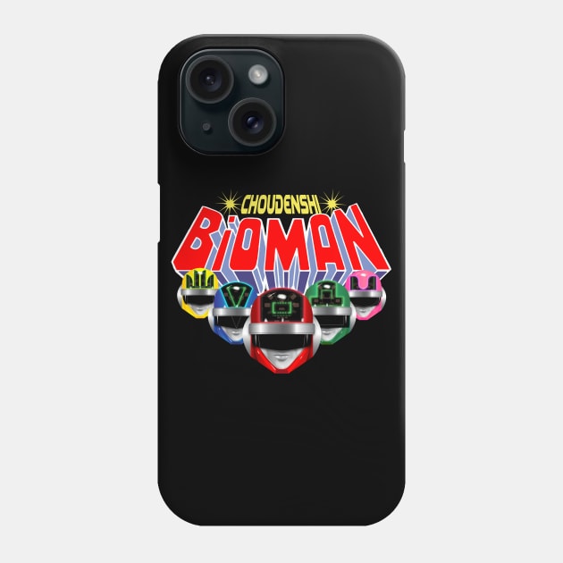 Choudeshi Bioman (english) Phone Case by creativespero